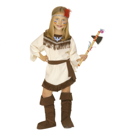 Indianer kostume børn - Fest & Farver