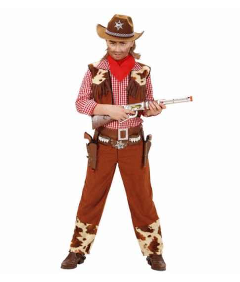 dissipation Puno porcelæn Cowboy kostume til børn - Fest & Farver