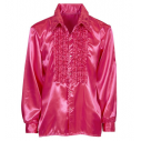 Flæseskjorte pink