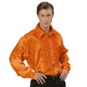 Flæseskjorte orange