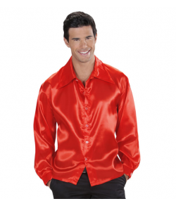 Discoskjorte, rød