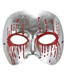 Silver Psycho halvmaske