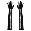 Lange skelet handsker