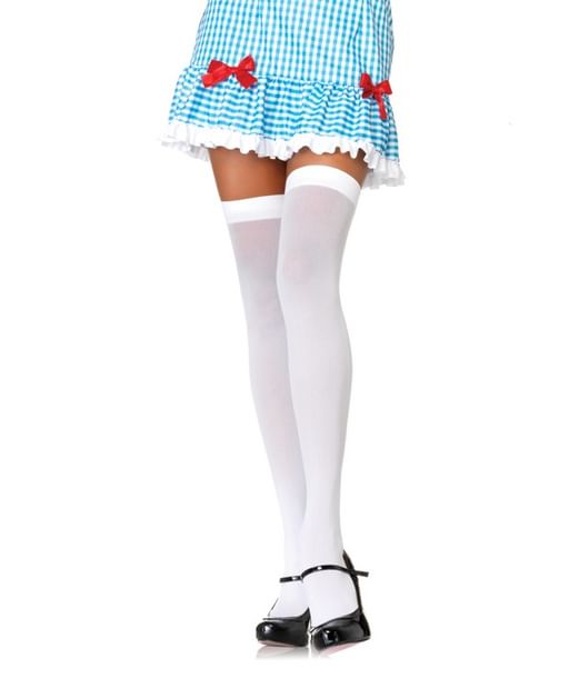 Hvide stockings XL Hvide stockings XL
