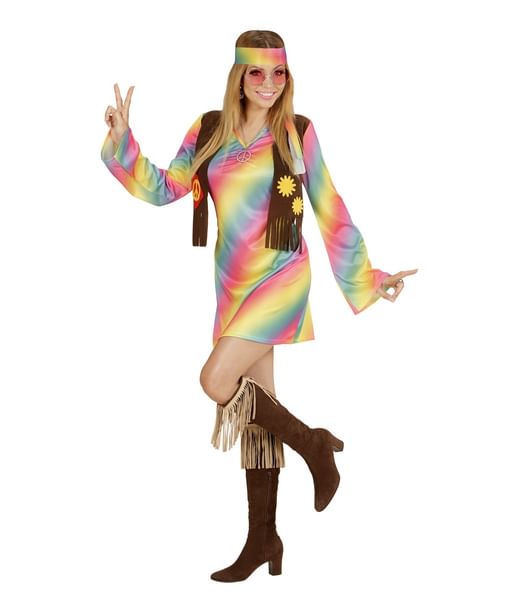 Hippie kostume - Fest Farver