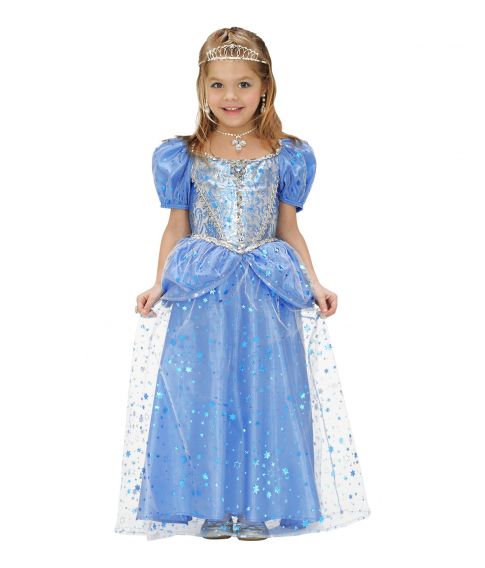 Blå Prinsesse kjole