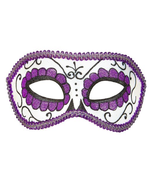 Dia de los Muertos halvmaske
