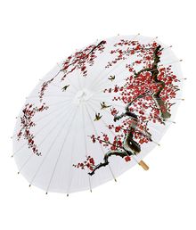 Hvid Orientalsk parasol