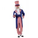 Uncle Sam - USA kostume til voksne