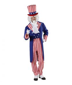 Uncle Sam - USA kostume til voksne
