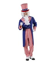 Uncle Sam - USA kostume til voksne