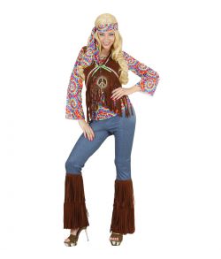 Kvinde Hippie kostume til voksne