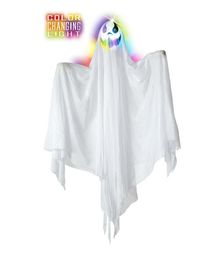 Halloween dekoration - Spøgelse med lys