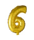 Folie tal ballon guld 6