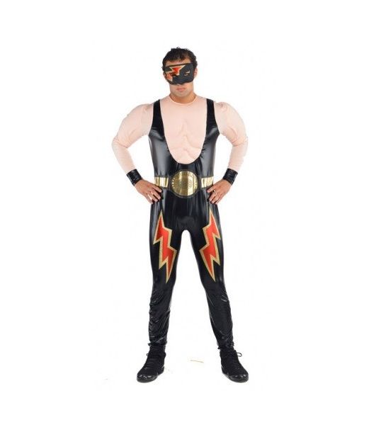 Wrestler kostume til voksne