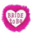Hvid bride to be broche