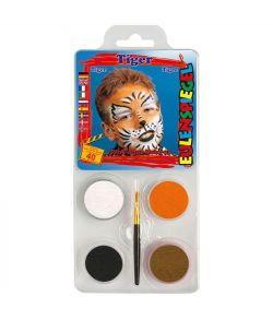 Tiger makeup fra Eulenspiegel.