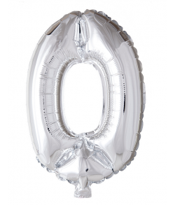 Folie tal ballon sølv 0, 41 cm