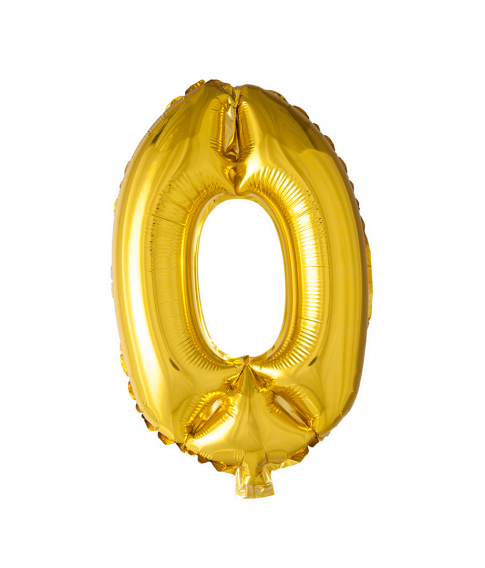 Folie ballon guld 41 cm 0