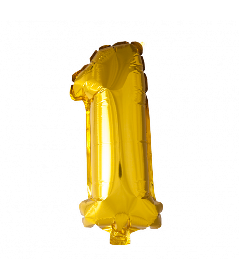 Folie ballon guld 41 cm 1