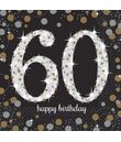 Flotte servietter til 60 års fødselsdag.