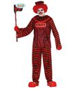 Ond klovn kostume til mænd.