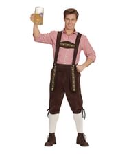 Bavarian lederhosen, mørkebrun