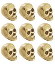 Små kranier til halloween pynt