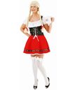 Sexy Dirndl rød og sort