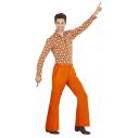 Orange 70er bukser