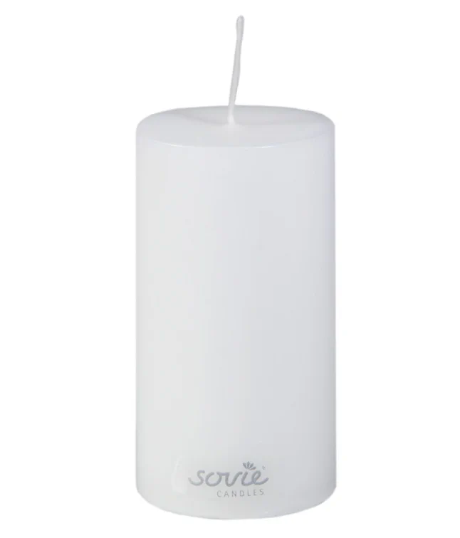 Sovie bloklys 5x10 cm Hvid