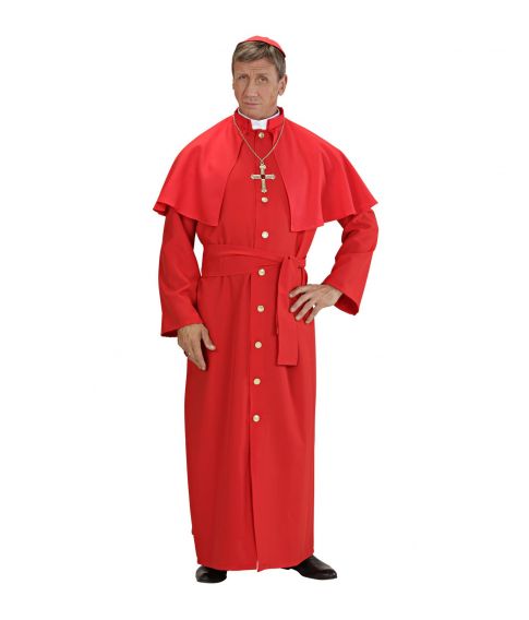 Kardinal kostume til voksne.
