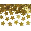 Konfetti kanon, 40 cm guld stjerner