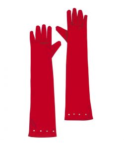 Lange handsker, rød barn