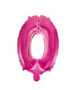 Folie tal ballon 0 pink, 41 cm