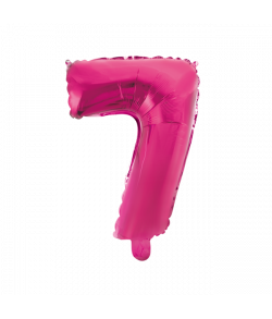 Folie tal ballon 7 pink, 41 cm