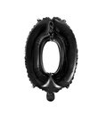 Folie tal ballon 0 sort, 41 cm.