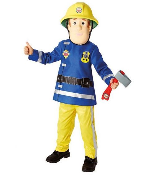 Brandmand Sam kostume til børn. - & Farver
