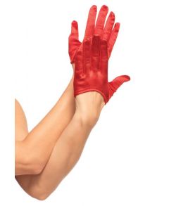 Mini Cropped gloves, røde