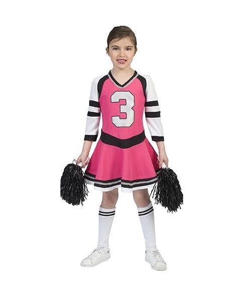 Flot Cheerleader kostume til piger.