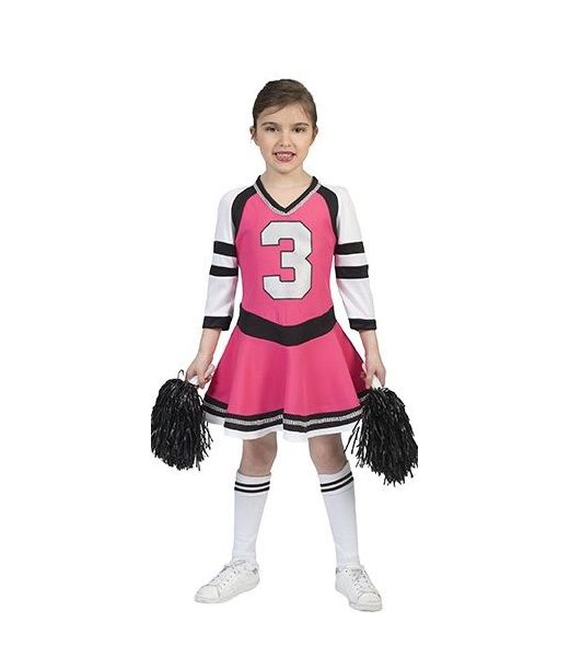 Flot Cheerleader kostume til piger.