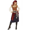 Billigt pirat kostume til damer.