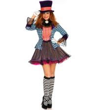 Ravishing Mad Hatter kostume til damer.