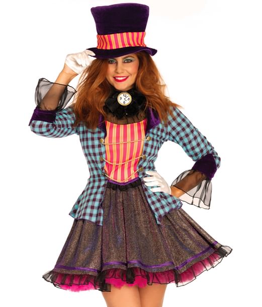 Ravishing Mad Hatter kostume til - Fest Farver