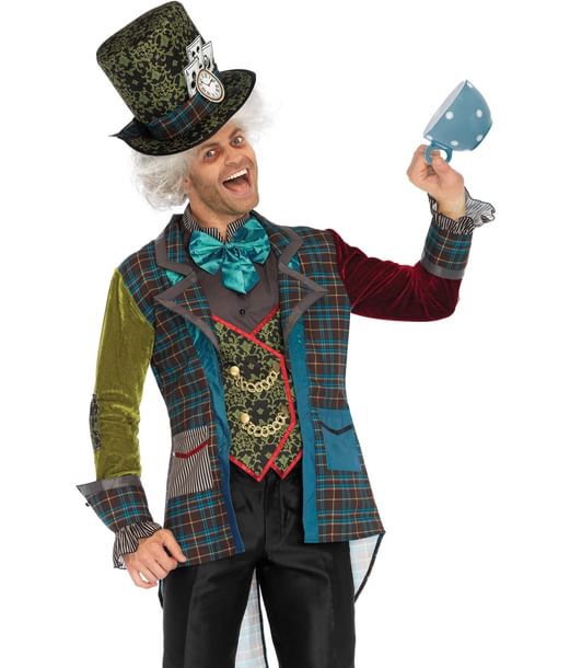 Deluxe Mad Hatter kostume. - & Farver