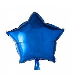 Blå folieballon, Stjerne