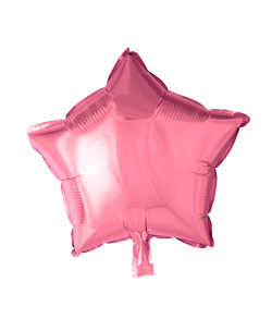 Pink folieballon, Stjerne