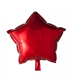 Rød folieballon, Stjerne