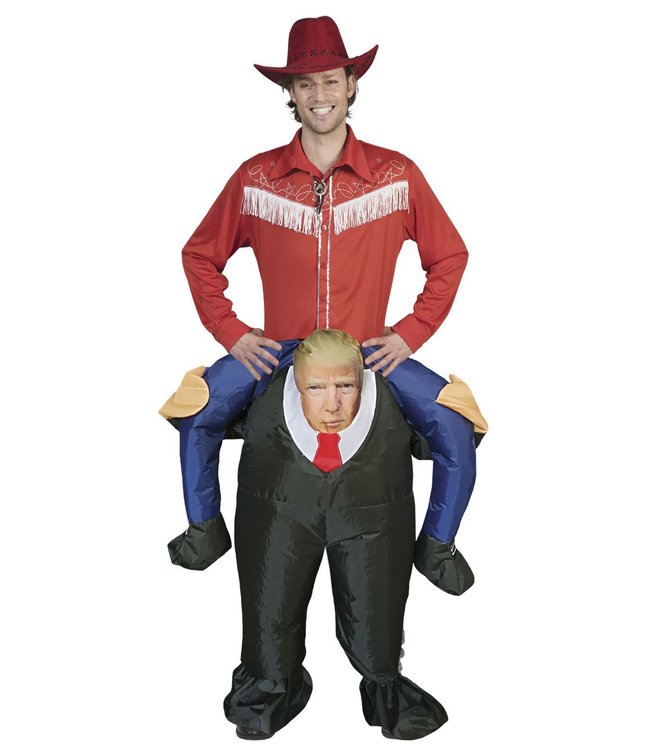 Oppustelig Donald Trump kostume