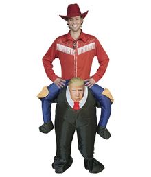 Oppustelig Donald Trump kostume